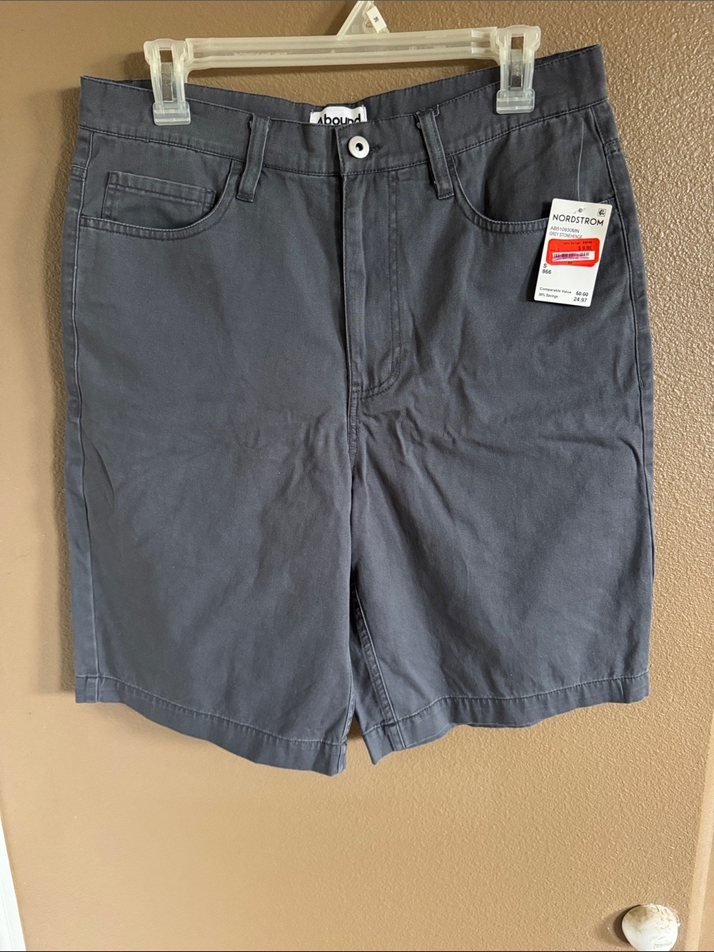 NWT Abound Men’s Charcoal Gray Shorts size Small